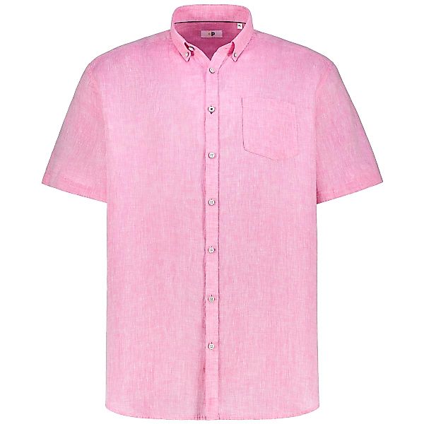 Pfundskerl Freizeithemd aus Leinen Farbe pink Größe: 6XL günstig online kaufen