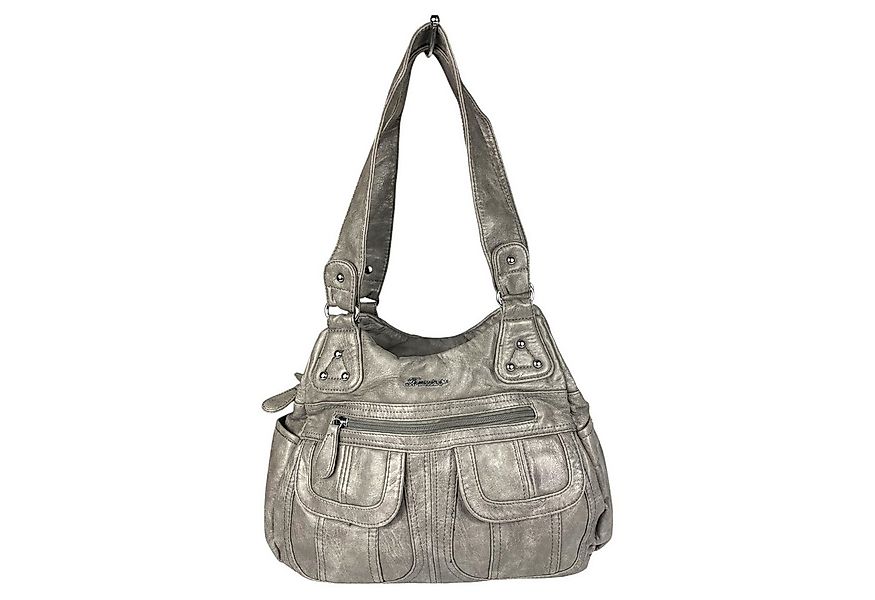 Taschen4life Schultertasche Damen Handtasche, Schultertasche AK22134, 2x Ha günstig online kaufen