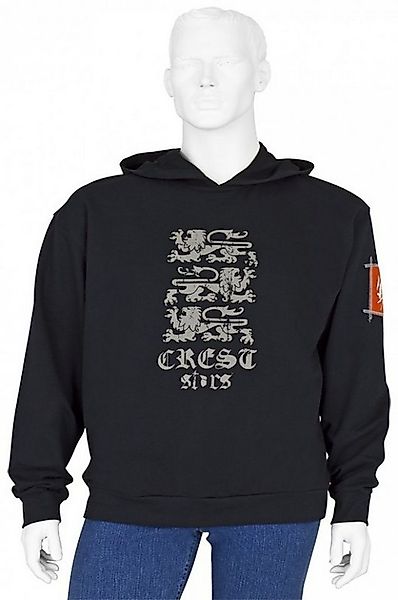 Dave's Sweater Kapuzen-Sweatshirt schwarz Daves Modell:Lions XXL günstig online kaufen