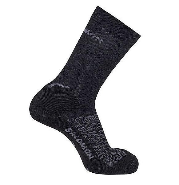 Salomon Laufsocken SPEEDCROSS crew deep black günstig online kaufen