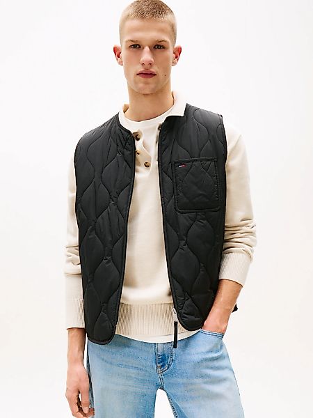 Tommy Jeans Steppweste "TJM QUILTED VEST EXT", Mit Rundhalsausschnitt günstig online kaufen
