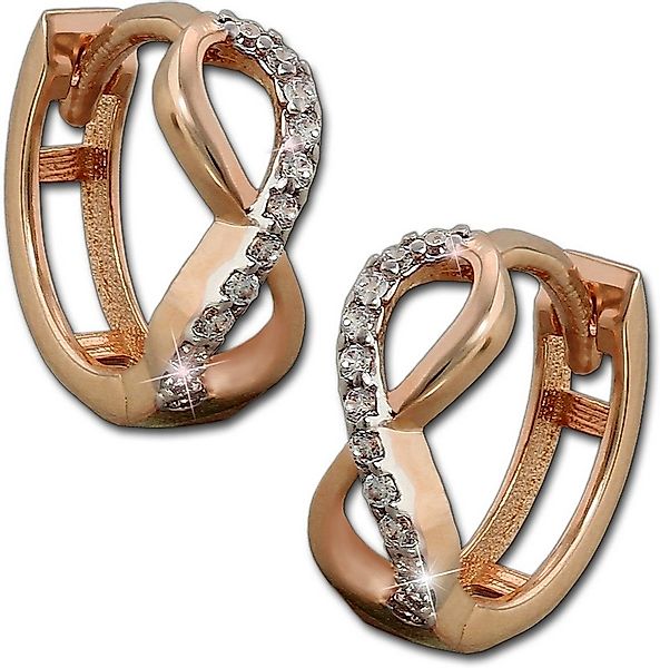 GoldDream Paar Creolen GoldDream Creole Unendlich Zirkonia 8K (Creole), Dam günstig online kaufen