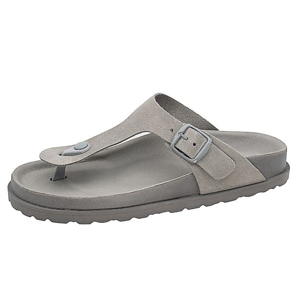 Fischer-Markenschuh Alma Zehentrenner aus Veloursleder, mit günstig online kaufen