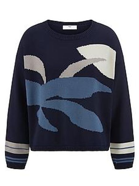 Rundhals-Pullover Peter Hahn mehrfarbig günstig online kaufen