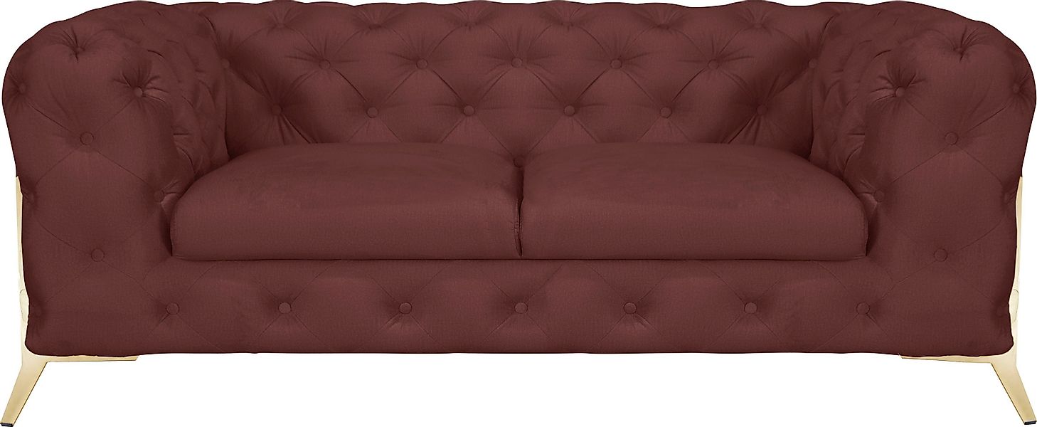 Leonique Chesterfield-Sofa Amaury, aufwändige Knopfheftung, moderne günstig online kaufen