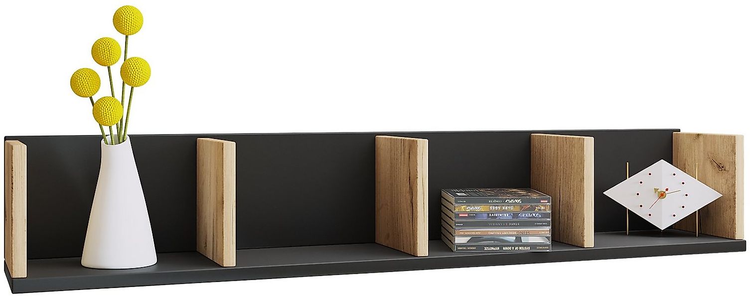 VCM Wandregal Holz Wandregal Hängeregal Wandboard Regal Honsa günstig online kaufen
