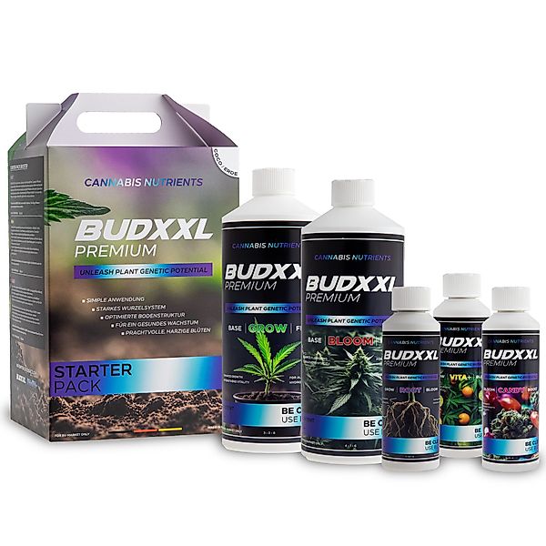 BUDXXL Spezialdünger Starter Set, Grow, Bloom, günstig online kaufen