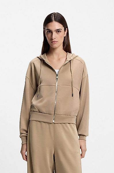 BOSS ORANGE Kapuzensweatjacke Elijak Premium Damenmode im Oversized Fit günstig online kaufen