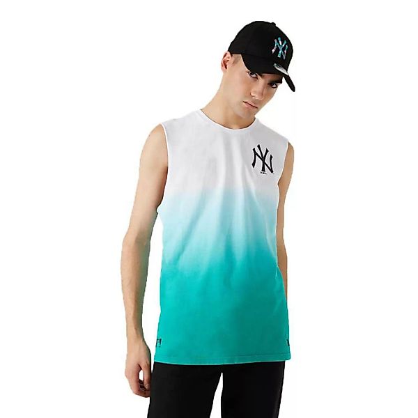 New Era Mlb Dip Dye New York Yankees Ärmelloses T-shirt XL Green Med günstig online kaufen