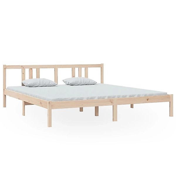 vidaXL Massivholzbett 180x200 cm 814899 günstig online kaufen