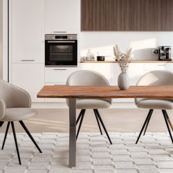 Liadomo Baumkantentisch Diala, Akazie Massivholz, Platte günstig online kaufen