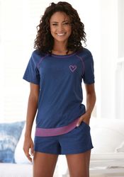 Vivance Dreams Shorty 2 Stk. tlg., mit dekorativen Flatlock-Nähten in Neonf günstig online kaufen