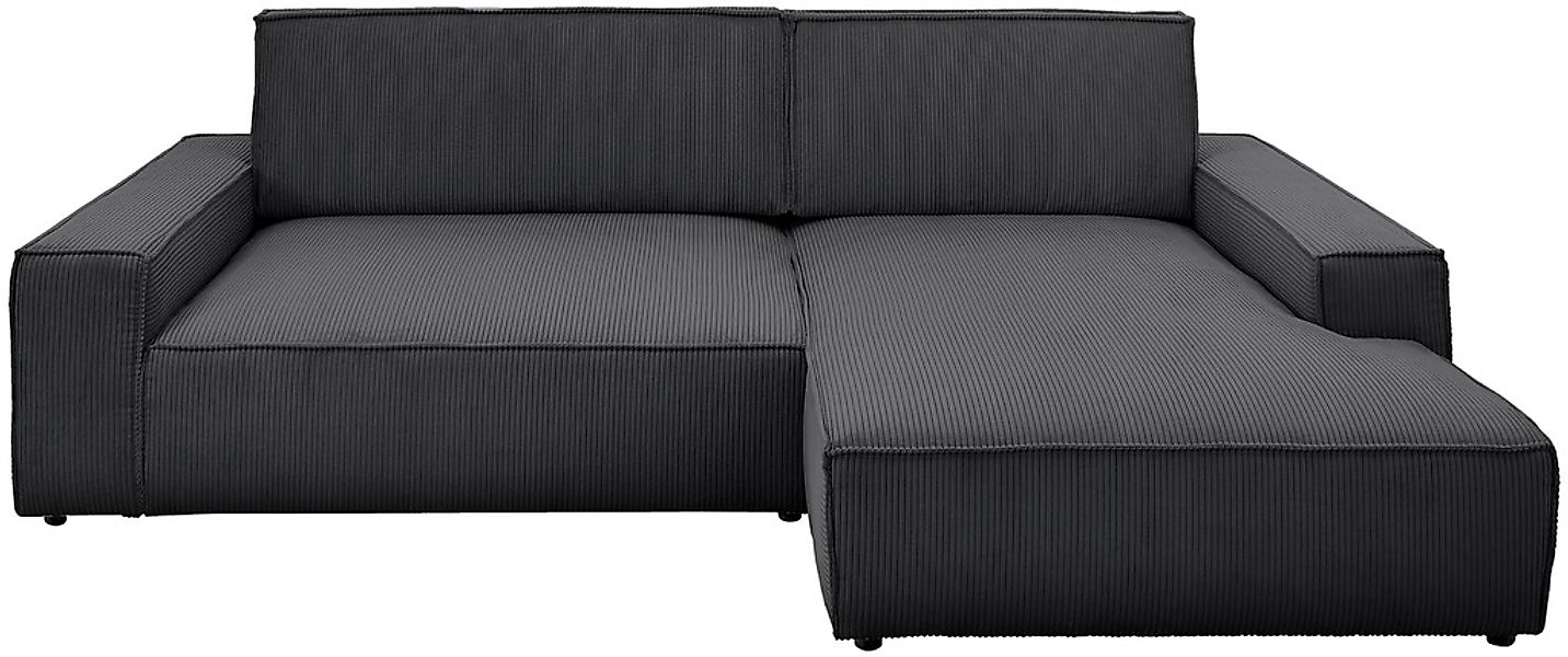 Home affaire Ecksofa "NEU: SHERWOOD XXL 284, Big-Sofa L-Form, tiefe Sitzflä günstig online kaufen