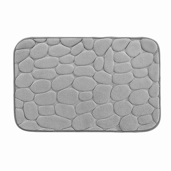 dynamic24 Badematte, rutschhemmend, Polyester, rechteckig, 3D günstig online kaufen