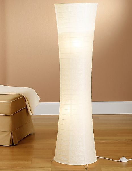 TRANGO LED Stehlampe, 1229L Reispapier Stehlampe günstig online kaufen