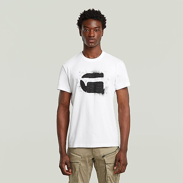 G-STAR T-Shirt Spray G Logo mit günstig online kaufen