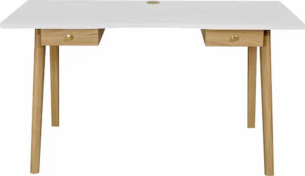 Woodman Schreibtisch »Peer«, im skandinavian Design, Tischbeine aus massive günstig online kaufen