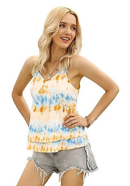 YRIIOMO Trägertop Damen T Shirt aus recyceltem Polyester mit elastischem Sp günstig online kaufen