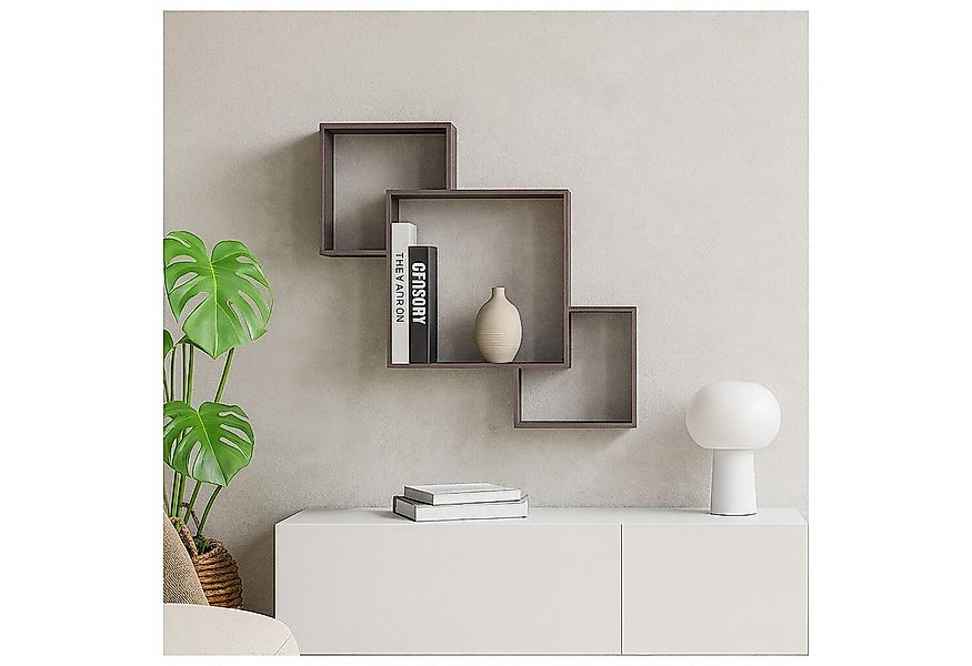 HTI-Living Deko-Wandregal Regal für die Wand Viola, Stück, Wandregal günstig online kaufen