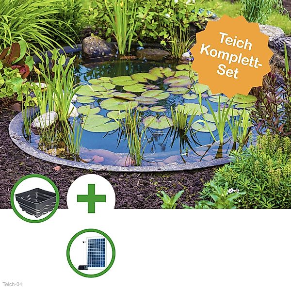 Heissner Fertigteich TEICH SET - KLEINER günstig online kaufen