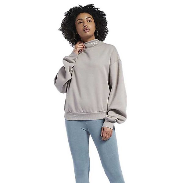 Reebok Classics Weit Cozy Fleece Crew Sweatshirt 2XS Boulder Grey günstig online kaufen