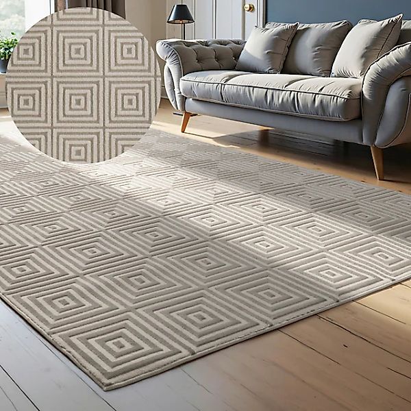 ELLE DECORATION Designteppich »Tourmaline«, rechteckig, 9 mm Höhe, Wohnzimm günstig online kaufen