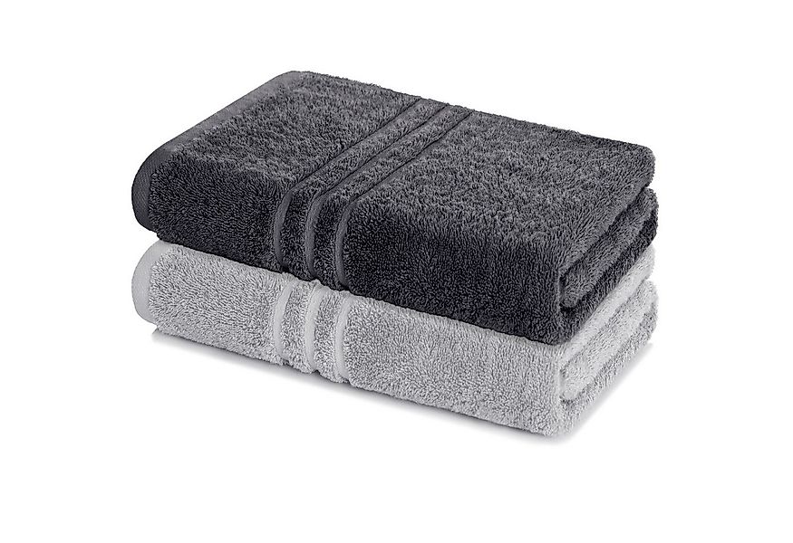 Lavea Badetuch Elena 2er Set Badetücher 100x150 cm, Duschtuch, 500 g/m² Fro günstig online kaufen