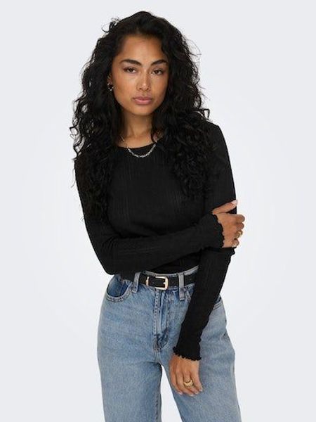 ONLY Langarmshirt ONLCARLOTTA L/S TOP NOOS günstig online kaufen