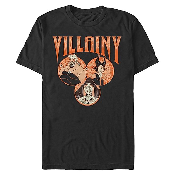 Disney - Bösewichte - Gruppe Villainy Circled - Männer T-Shirt günstig online kaufen