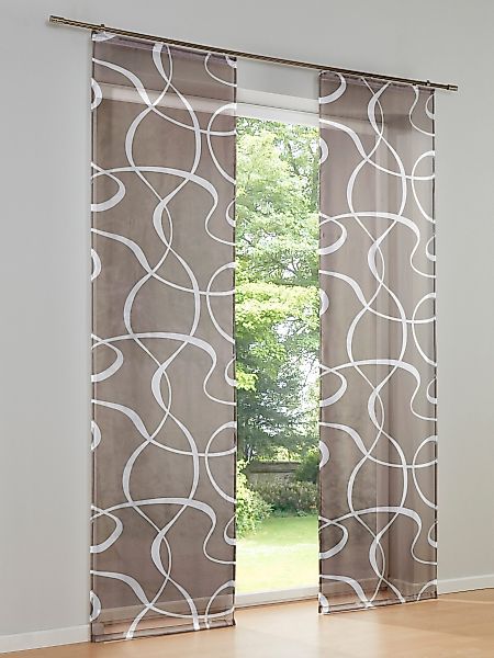 heine Gardine Schiebevorhang, (1 St), halbtransparent, günstig online kaufen
