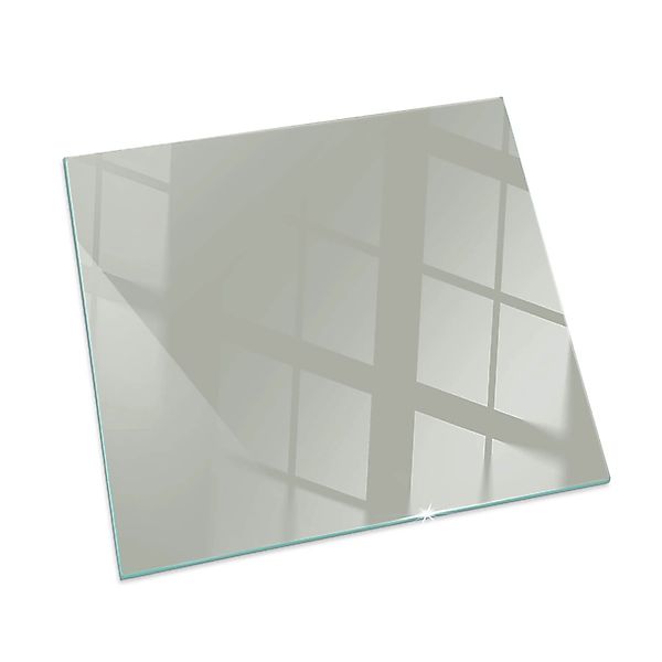 Tulup Glasplatte für Kamin Grün Kaminofen Glas Bodenplatte Quadrat 60x60 cm günstig online kaufen