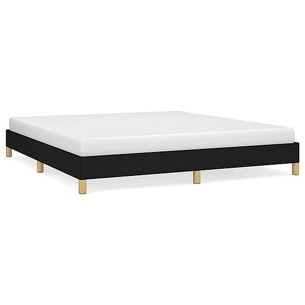 vidaXL Bettgestell Schwarz 180x200 cm Stoff Modell 21378705 günstig online kaufen