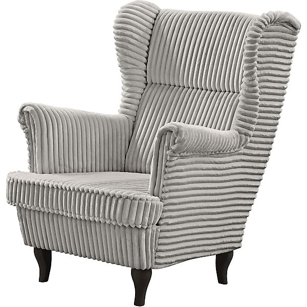 Beautysofa Sessel Moderner, bequemer, weicher, eleganter Sessel FELIX (Holz günstig online kaufen