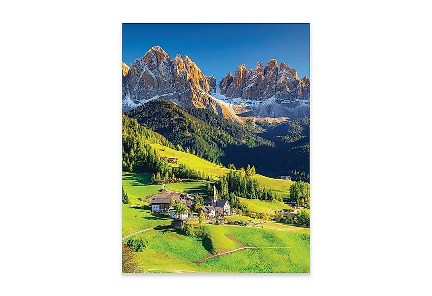 Wallarena Poster Natur Landschaft Berge Wohnzimmer Schlafzimmer Kunstdruck günstig online kaufen