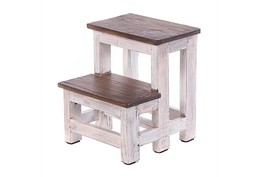DESIGN DELIGHTS Hocker TRITTLEITER STEP, 46x37cm (HxB), Altholz, Tritthocke günstig online kaufen