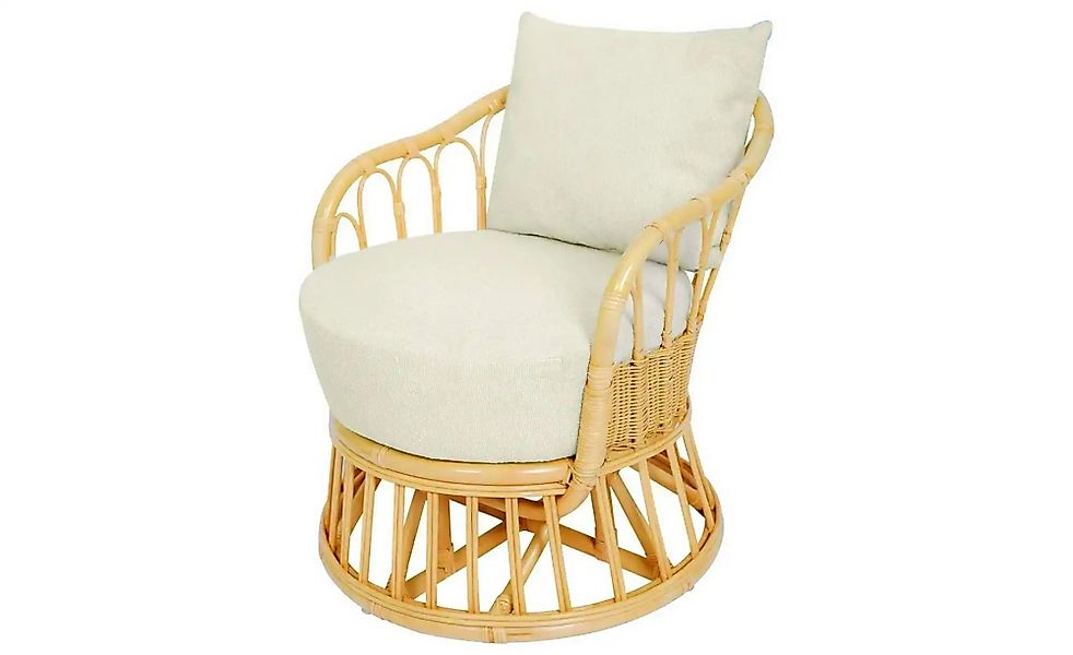 Sessel  Palopo ¦ beige ¦ Maße (cm): B: 60 H: 63 Polstermöbel > Sessel > Pol günstig online kaufen