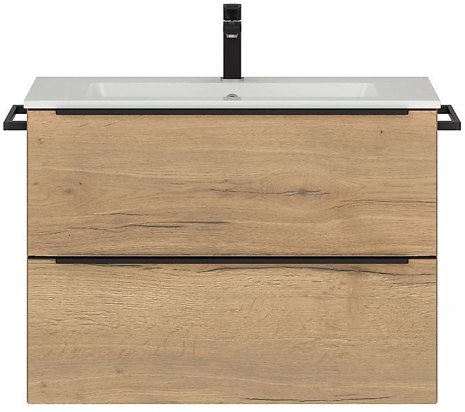 nobilia Waschtisch-Set "Levere" vormontiert, mit Soft-Close, 1 Stk. tlg. günstig online kaufen