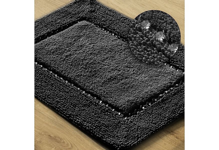 Eurofirany Teppich CHICK Eleganter Teppich Design Badematte Badeteppich Kri günstig online kaufen
