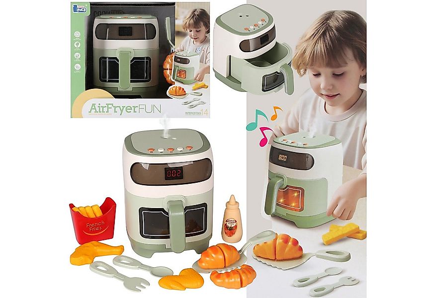 Sarcia.eu Spielküche Spielzeug Heißluftfritteuse AIR FRYER für Kinder, DAMP günstig online kaufen