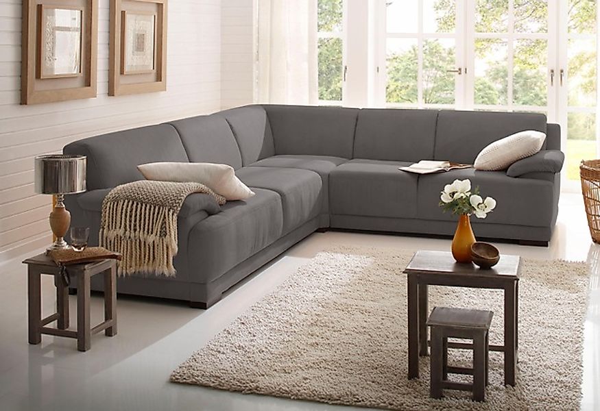 Home affaire Ecksofa »Telos mit Boxspring Unterfederung für hohen Komfort, günstig online kaufen