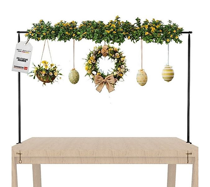 Topanbieter999 Dekohänger Deko-Tischgestell Metall schwarz Tisch Dekostange günstig online kaufen