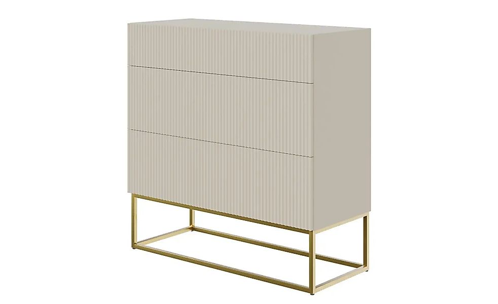 Selsey Kommode  Veldio ¦ beige ¦ Maße (cm): B: 90 H: 90 Kommoden & Sideboar günstig online kaufen
