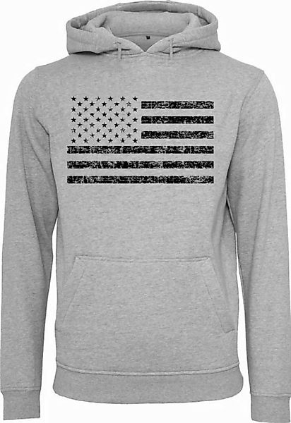 Baddery Kapuzenpullover US Army Hoodie : Black Flag, hochwertiger Siebdruck günstig online kaufen