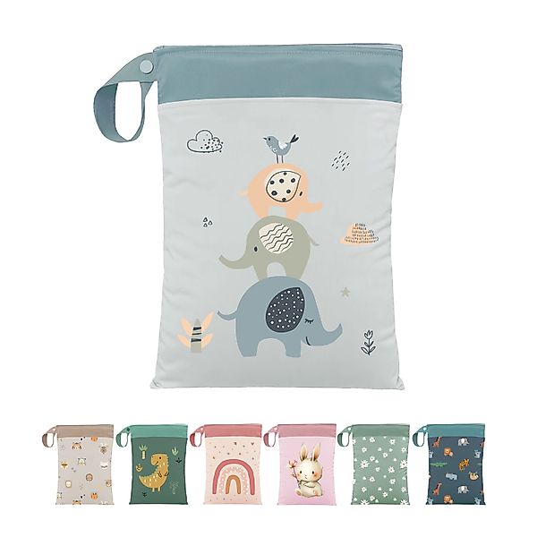 Artee Wickeltasche Nasstasche für Wechselwäsche Kita, günstig online kaufen