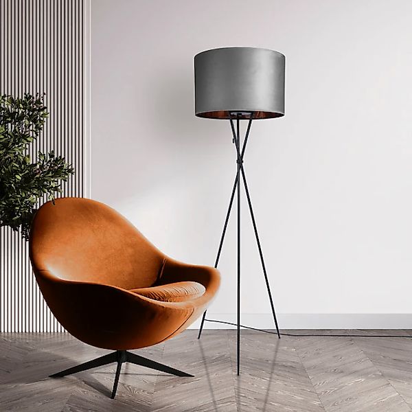 Paco Home Stehlampe »Kate uni Color«, Leuchtmittel E27   ohne Leuchtmittel, günstig online kaufen