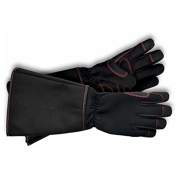 KIXX Gartenhandschuhe Rosenhandschuh schwarz - Größe günstig online kaufen