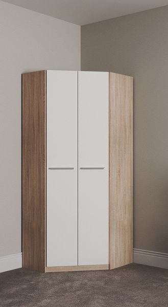 priess Eckkleiderschrank "Barcelona Kleiderschrank Ecklösung Raumwunder" in günstig online kaufen