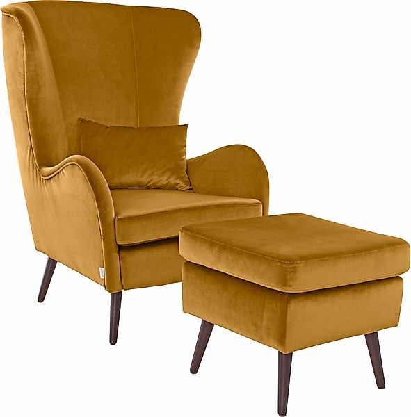Guido Maria Kretschmer Home&Living Sessel "Sallito", incl. Hocker, in 6 Bez günstig online kaufen