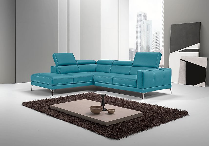Egoitaliano Ecksofa »Claudie, Designsofa mit extrakomfortablem Sitzkomfort« günstig online kaufen