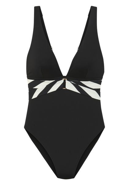 French Connection Badeanzug Claire Mit goldfarbener günstig online kaufen